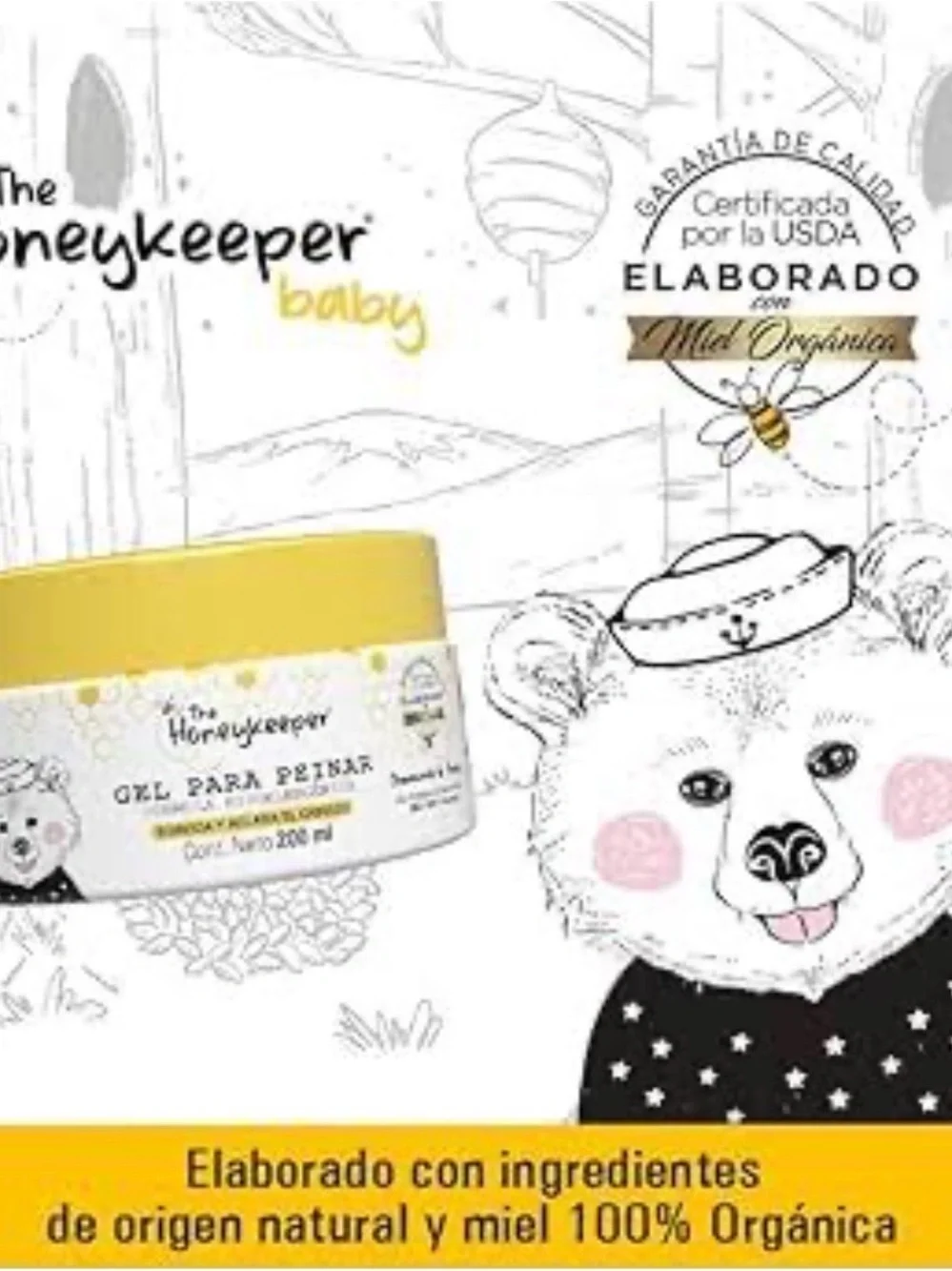 The Honeykeeper Chamomile Gel for Kids